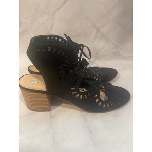 BP Lace Wedge Sandal